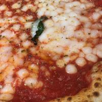 Vegan margarita - the cheese is delicious  at Popsi's in Southampton