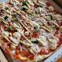  at Vegan Cave Tanoor Pizza in Vancouver