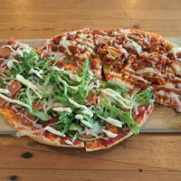  at Vegan Cave Tanoor Pizza in Vancouver