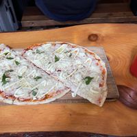   at Vegan Cave Tanoor Pizza in Vancouver