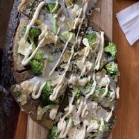   at Vegan Cave Tanoor Pizza in Vancouver