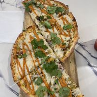   at Vegan Cave Tanoor Pizza in Vancouver