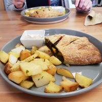 Wellington pie at Fuzzy Wombat's Kitchen in Port Noarlunga