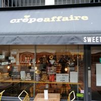 From outside at Crêpeaffaire in Chester