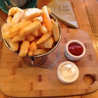 Chips - housemade tomato sauce and vegan aioli at Lot Six Zero in Yokine
