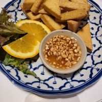 Fried tofu at Piyawat in Bendigo