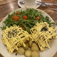 Tofu scramble   at Bohl in Barcelona