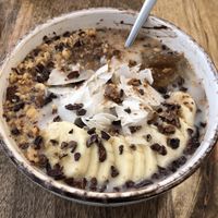 Warm cacao bowl at Bohl in Barcelona