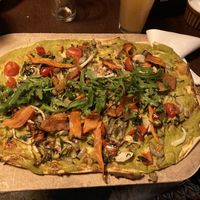 Vegan Flamenkuche  at Hermann in Freiburg