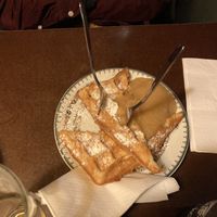 Vegan waffles   at Hermann in Freiburg