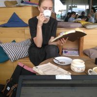 Cozy sitting area at Hermann in Freiburg