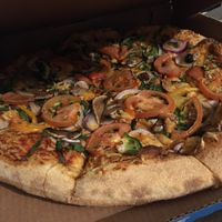 Vegan pizza  at Domino's Pizza - AJ Ernststraat in Amsterdam