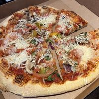 Veggi pizza 🍕   at Domino's Pizza - Bijlmerplein in Amsterdam
