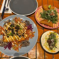 Enchiladas, enpanadas and the KFC cauli taco at Hispanic Mechanic in Frewville