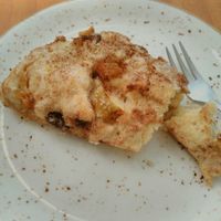 Apple and cinnamon scone. at Julia Bakery in Malaga
