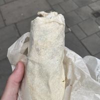 Wrap  at Hummus in Edinburgh