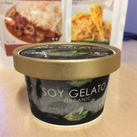 Macha Soy Gelato at Waseda Natural in Tokyo