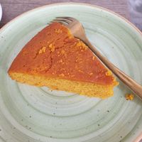 Carrot cake at Rosalía in Florence