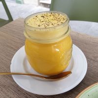 Golden milk at Rosalía in Florence