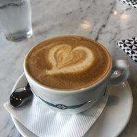 Vegan coffee at Lula Coffee in Belgrade