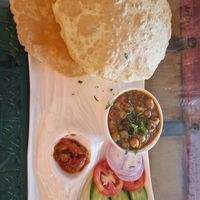 Amazing chickpea dish, forgot the name at Kokum Bistro in Jaipur