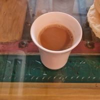 Vegan masala tea at Kokum Bistro in Jaipur