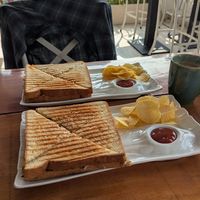 Vegan sandwiches at Kokum Bistro in Jaipur