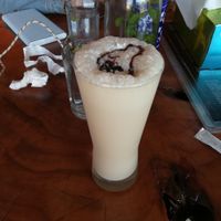Cold coffee with ice cream at Kokum Bistro in Jaipur