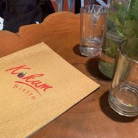 Mint infused water at Kokum Bistro in Jaipur