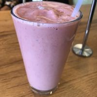 Strawberry smoothie   at Green Sage Cafe - Broadway in Asheville