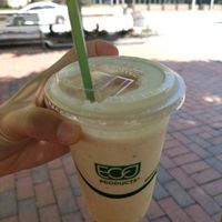 Golden Milk vegan milkshake 🤤 at Green Sage Cafe - Broadway in Asheville