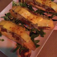 Bruschetta at Cafe Madrigal in Valencia