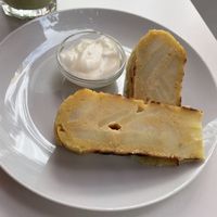 Tortilla de patatas at Cafe Madrigal in Valencia