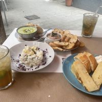 . at Cafe Madrigal in Valencia