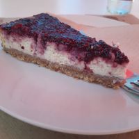 Menu of the day / Dessert / Cheese cake  at Cafe Madrigal in Valencia