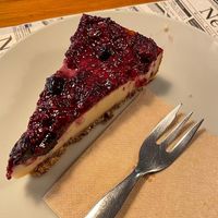 tarta de queso (Käsekuchen) at Cafe Madrigal in Valencia