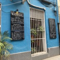 Menus - everything vegan😍  at Cafe Madrigal in Valencia