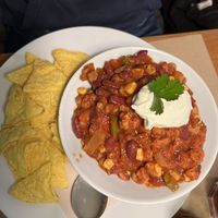 Chili  at Cafe Madrigal in Valencia