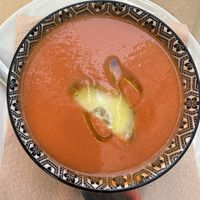 Gazpacho  at Cafe Madrigal in Valencia