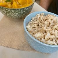 Amazing curry! at Cafe Madrigal in Valencia