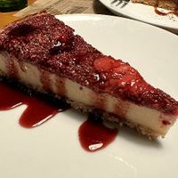 Cheesecake at Cafe Madrigal in Valencia