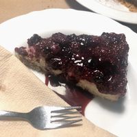 Tarta de queso  at Cafe Madrigal in Valencia