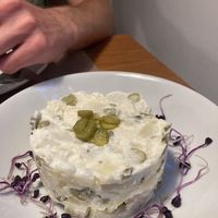 German potato salad   at Cafe Madrigal in Valencia