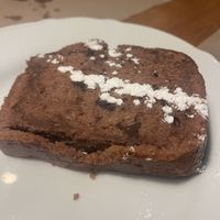 Banana bread  at Cafe Madrigal in Valencia