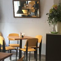 Stylish interior. at Cafe Madrigal in Valencia