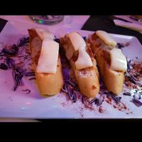 Bruchetas at Cafe Madrigal in Valencia