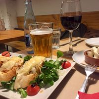 Best bruschetta ever!!! at Cafe Madrigal in Valencia