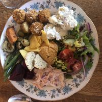 Fafel munchie box at Cafe Kombucha in Elgin