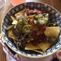 Hagis loaded nachos  at Cafe Kombucha in Elgin