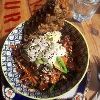 Buddha bowl at Cafe Kombucha in Elgin